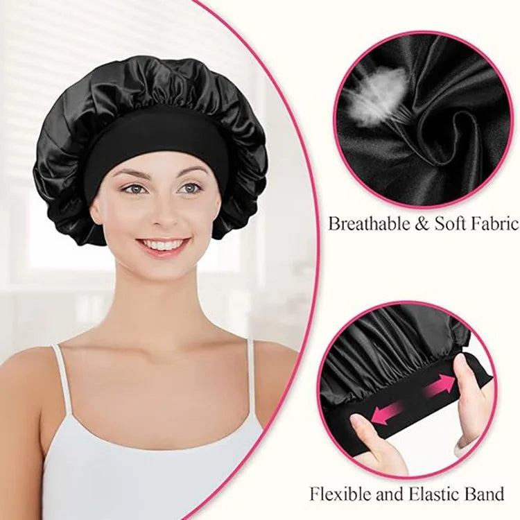 Women's Satin Bonnet Silk Hair Wrap