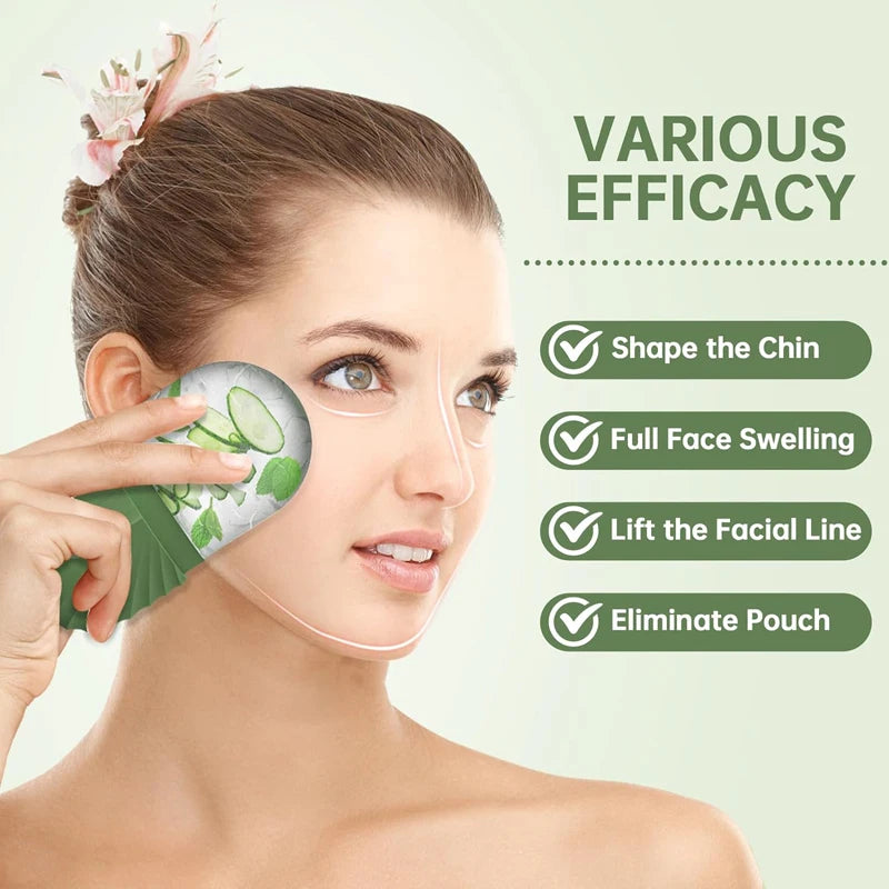 Ice Face Roller Beauty Massage Silicone