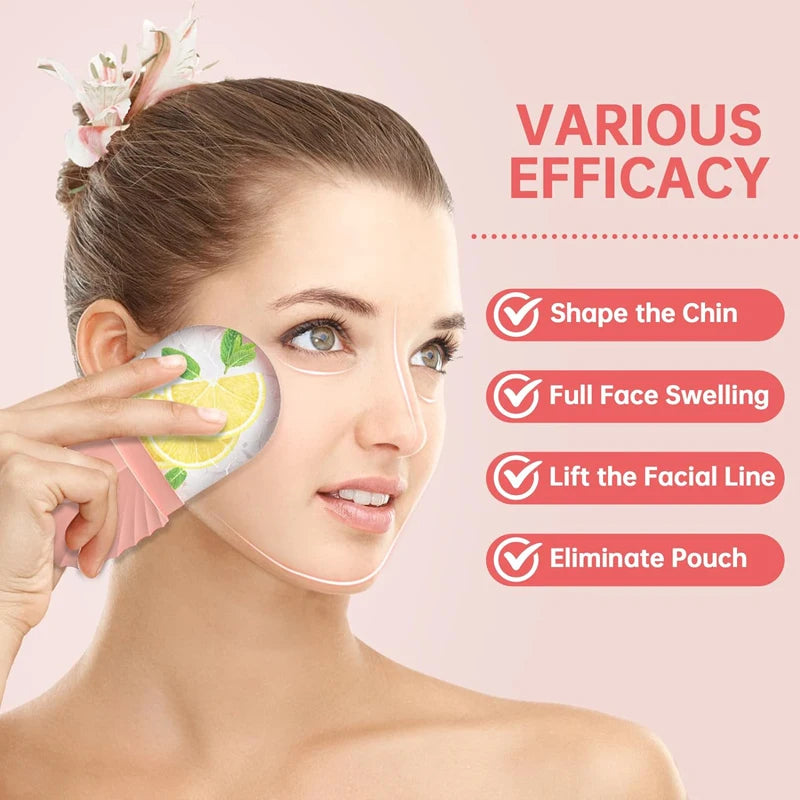 Ice Face Roller Beauty Massage Silicone